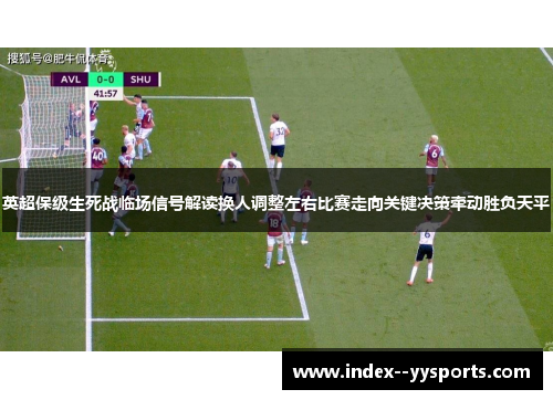 英超保级生死战临场信号解读换人调整左右比赛走向关键决策牵动胜负天平